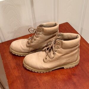 Timberland Men's Tan Lace-Up Boots